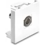 Delock Easy 45 módulo BNC conector hembra a BNC conector hembra blanco (91813)