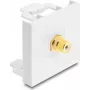 Delock Easy 45 módulo RCA conector hembra a conector hembra dorado 91819