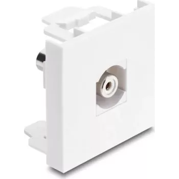 Delock Easy 45 módulo RCA conector hembra a conector hembra blanco 91816