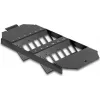 Delock Soporte de montaje de fibra óptica para caja de suelo 12 puertos SC simplex / LC dúplex acopladores negro 88162