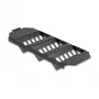 Delock Soporte de montaje de fibra óptica para caja de suelo 18 puertos para acopladores SC simplex / LC dúplex negro (88163)