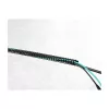 Delock Canaleta flexible, autoadhesiva y atornillable, 25 x 26 mm, longitud 50 cm, negro