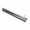 Delock Canaleta flexible, autoadhesiva y atornillable, 25 x 26 mm, longitud 50 cm, negro