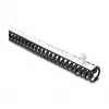 Delock Canaleta flexible autoadhesiva atornillable 34 x 35 mm - Longitud 50 cm Negro