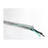 Delock Canaleta flexible para cables autoadhesiva atornillable 34 x 35 mm - longitud 50 cm gris