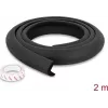 Delock Protector de espuma para bordes 35 x 8 mm - longitud 2 m negro (18488)