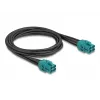 Cable adaptador HDMI Delock Micro HDMI conector macho a 4x HDMI conector hembra 1 m negro 90340