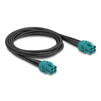 Cable adaptador HDMI Delock Micro HDMI conector macho a 4x HDMI conector hembra 1 m negro 90340