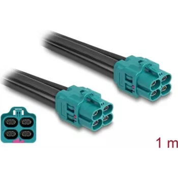 Cable adaptador HDMI Delock Micro HDMI conector macho a 4x HDMI conector hembra 1 m negro 90340