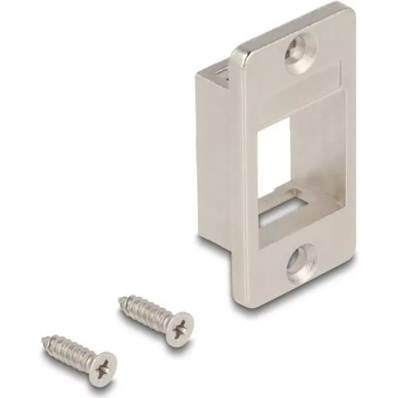 Delock Soporte Keystone para montaje en carcasa y panel cónico