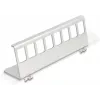 Delock Soporte metálico Keystone 8 puertos para carril DIN (90657)