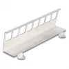 Delock Soporte metálico Keystone 8 puertos para carril DIN (90657)