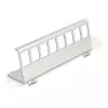 Delock Soporte metálico Keystone 8 puertos para carril DIN (90657)
