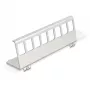 Delock Soporte metálico Keystone 8 puertos para carril DIN (90657)