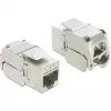 Delock Módulo Keystone RJ45 conector hembra a LSA Cat.6A STP