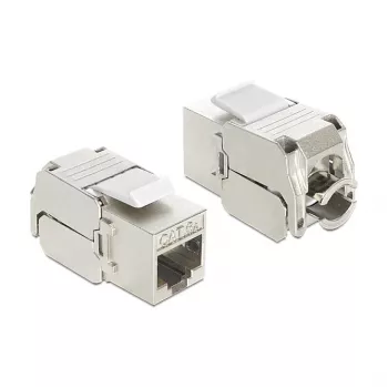 Delock Módulo Keystone RJ45 conector hembra a LSA Cat.6A STP