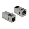 Delock Módulo Keystone RJ45 hembra a RJ45 hembra Cat.6 STP 90° 86371