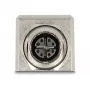 Delock Adaptador M12 codificación X 8 pines conector hembra a conector hembra RJ45 Cat.6A STP apantallado recto