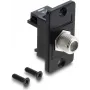 Delock Adaptador de montaje conector hembra F a conector hembra F negro 91188