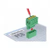 Delock Set de bloques de terminales PCB 4 polos 5,08 mm paso vertical (66501)