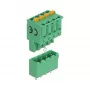Delock Set de bloques de terminales PCB 4 polos 5,08 mm paso vertical (66501)
