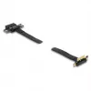 Delock Tarjeta riser PCI Express x1 con conector en ángulo de 90° y cable de 60 cm