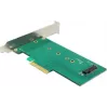 Delock Tarjeta PCI Express x4 a 1 x NVMe M.2 Key M interno 110 mm - Perfil bajo
