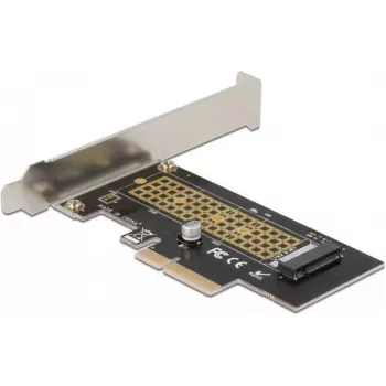 Delock Tarjeta PCI Express x4 a 1 x NVMe M.2 Key M interno de 80 mm - Factor de forma Low Profile 90047