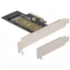 Delock Tarjeta PCI Express x4 a 1 x NVMe M.2 Key M interno de 80 mm - Factor de forma Low Profile 90047
