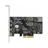 Tarjeta Delock PCI Express x4 a 4 x USB Type-C + 1 x USB Type-A - SuperSpeed USB 10 Gbps - formato Low Profile, controlador USB