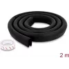 Delock Perfil de protección de bordes de espuma de PE 35 x 12 mm, 2 m, Negro 18486
