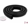 Delock Perfil de protección de bordes de espuma de PE 35 x 12 mm, 2 m, Negro 18486