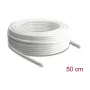 Delock manguera de aire comprimido 10 x 6,5 mm PU rollo de 50 m blanco