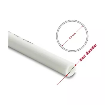 Manguera neumática DELOCK 12 x 8 mm rollo 50 m blanco