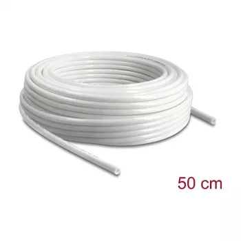 Manguera neumática DELOCK 12 x 8 mm rollo 50 m blanco