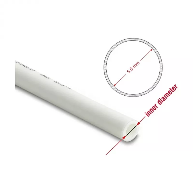 Delock Manguera de aire comprimido 8 x 5 mm rollo de 50 m Blanco (PU)