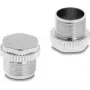 Delock tapa protectora para conector hembra M12, atornillable, metal, IP67 a prueba de polvo y agua (60843)
