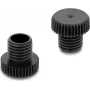 Delock tapa protectora para conector hembra M8, atornillable, IP67 antipolvo y estanca, negra 60847