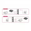 Delock Conmutador manual bidireccional RJ11 de 2 puertos