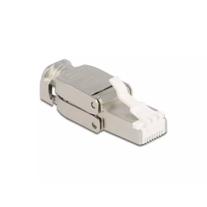 Delock Conector macho RJ45 Cat.6A STP montaje en campo sin herramienta 86927