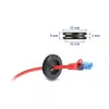 Delock pasacables de goma redondo Ø 38 mm negro, pack de 10