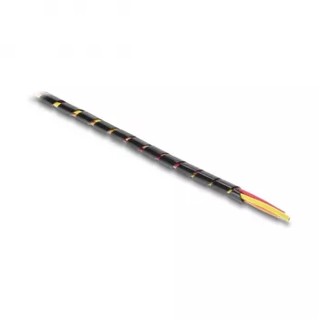 Delock Tubo espiral 6 mm de diámetro 10 m Negro