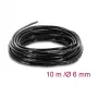 Delock Tubo espiral 6 mm de diámetro 10 m Negro