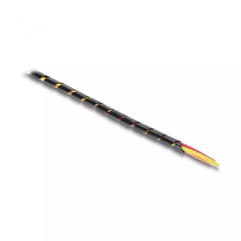 Delock Tubo espiral 10 mm de diámetro 10 m Negro