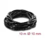 Delock Tubo espiral 10 mm de diámetro 10 m Negro