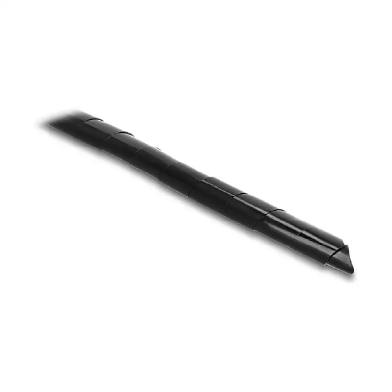 Tubo espiral Delock 15 mm de diámetro 10 m negro