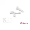 Delock tubo espiral 5 mm transparente, 100 uds.