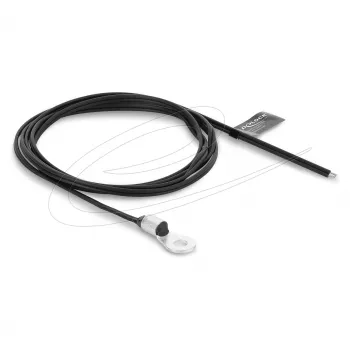 Delock Cable sensor de temperatura M4 con 2 extremos de cable abiertos PVC cinta plana B25/50 3950K 1 m