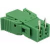 Delock Set de bloques de terminales para placa de circuito impreso 2 polos 3,81 mm paso horizontal 65952
