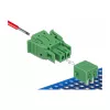 Delock Set de bloques de terminales para placa de circuito impreso 2 polos 3,81 mm paso horizontal 65952